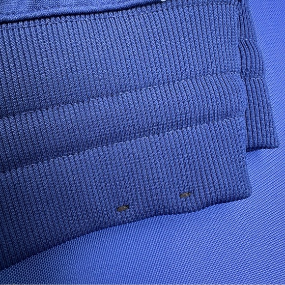 Nike size M, worn once sweatpants, no flaws in blue and white stripes - Picture 3 of 6